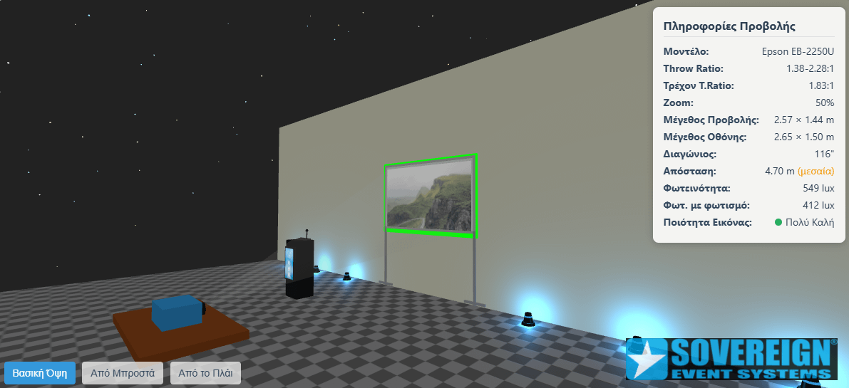 Projection Calculator by Sovereign.gr