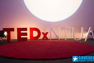 ΕΝΟΙΚΙΑΣΗ ΠΑΝΙΩΝ ΚΑΙ ΒΙΝΤΕΟΠΡΟΒΟΛΕΩΝ - SOVEREIGN EVENT SYSTEMS TEDX