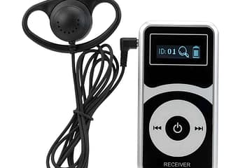 Σύστημα ξενάγησης Tour Guide V200 - Ενοικίαση δεκτών Tour guide. Ενοικίαση ακουστικών ξενάγησης -Whispers