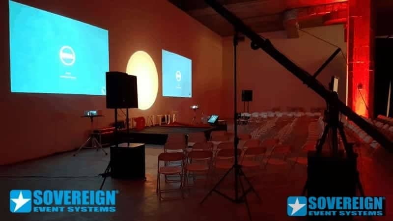 TEDX ΕΝΟΙΚΙΑΣΗ ΠΑΝΙΩΝ ΚΑΙ ΒΙΝΤΕΟΠΡΟΒΟΛΕΩΝ - SOVEREIGN EVENT SYSTEMS